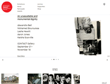 Tablet Screenshot of 2010.scotiabankcontactphoto.com
